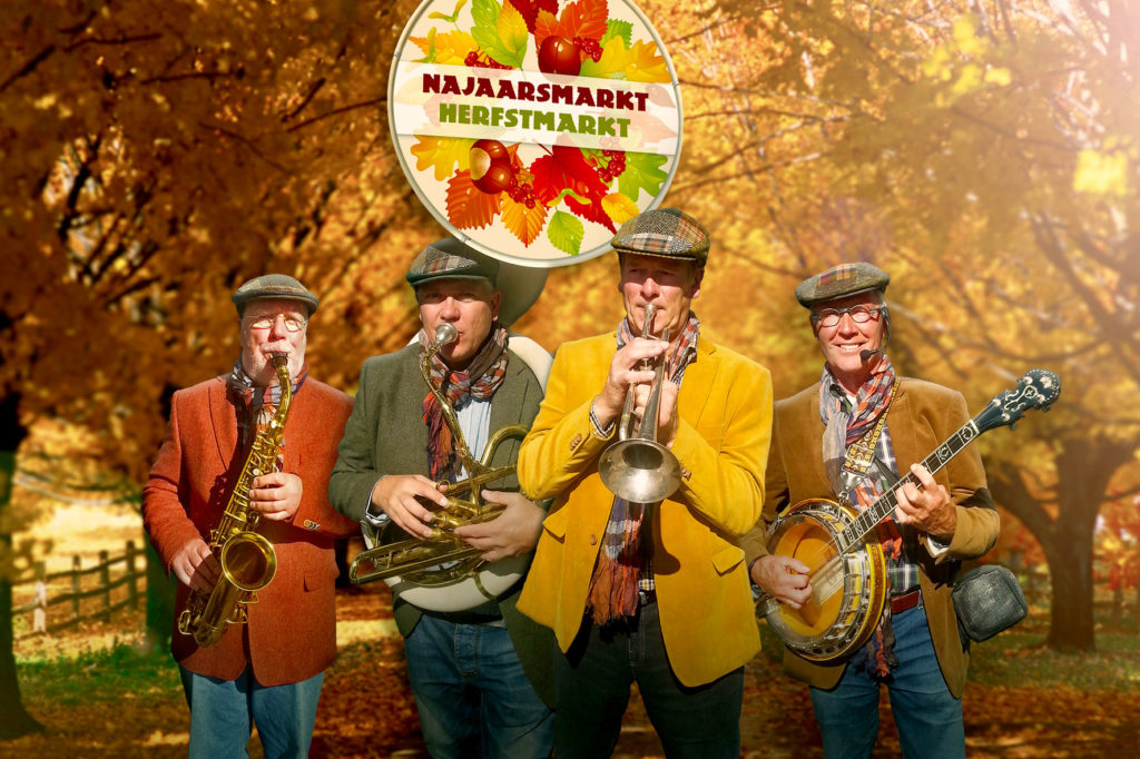 Marc Cooks Jazzband boekt bij www.dixieland-looporkest.eu