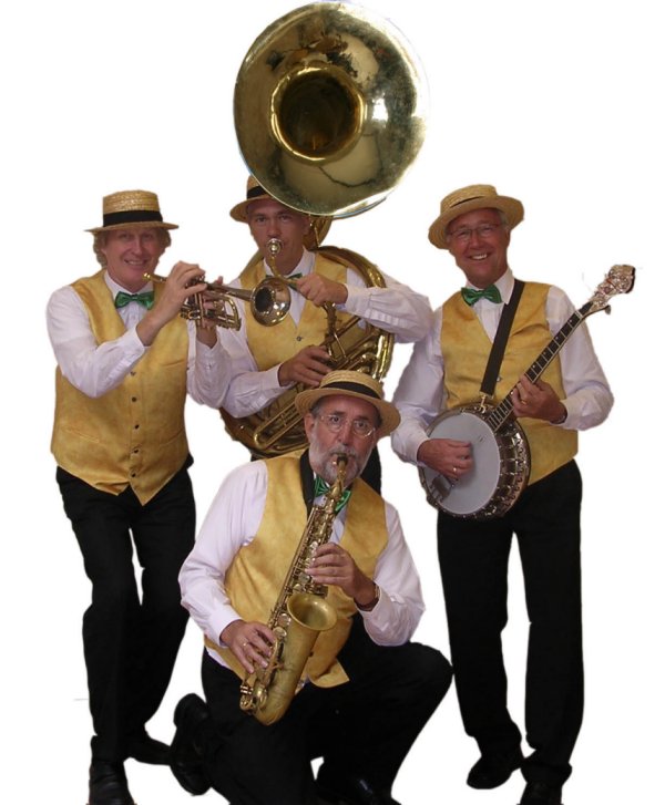 Marc Cooks Jazzband boekt bij www.dixieland-looporkest.eu